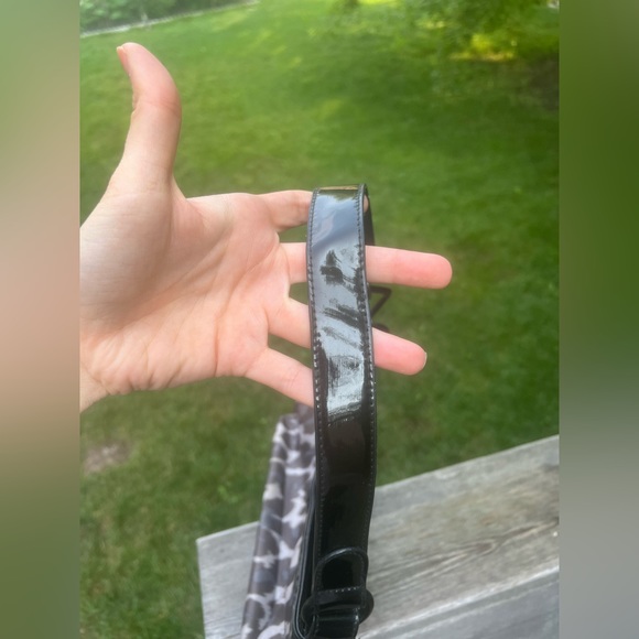 LeSportsac Boutique Leopard Print grey & black Shoulder small Purse - Picture 10 of 12